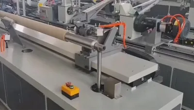 ماكينة CNC لتقطيع مواسير الكرتون 